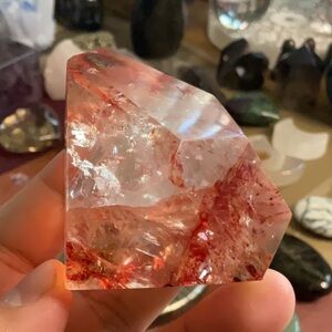 Huge Fire Quartz Free Form
